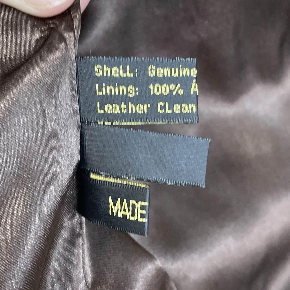 Scully Men's 46L Leather Blazer Brown H0794